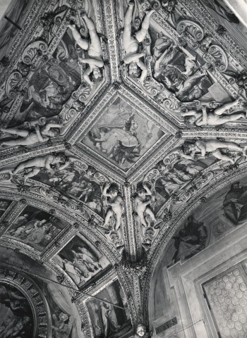 A. Villani e Figli — Lorenzo Sabbatini (attr.). La Cappella (Part. del soffitto). Barbiano - Opera Pia Guastavillani — insieme